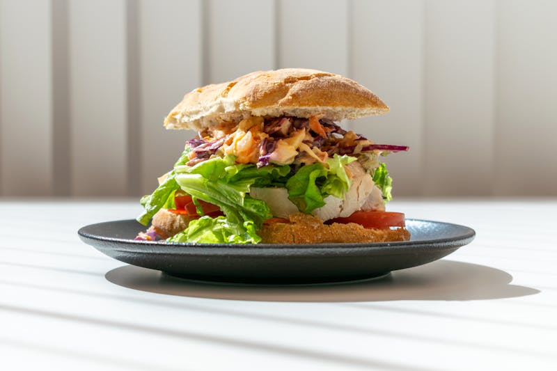 Creamy Southern coleslaw side