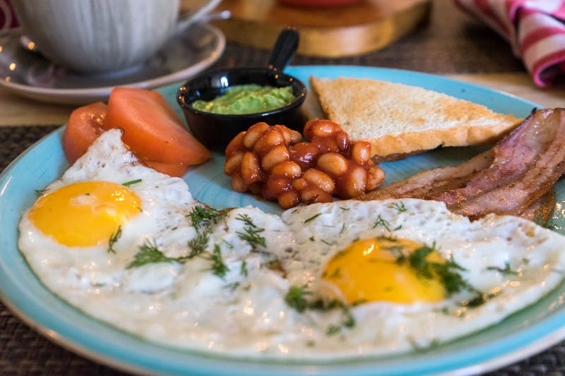 Slow-cooked BBQ baked beans