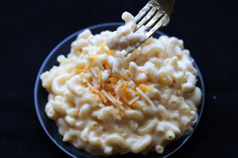 Smoked mac and cheese side dish